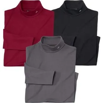 Atlas For Men Sada 3 podvlékacích roláků Mountain, Černá, Velikost 4XL Q3144