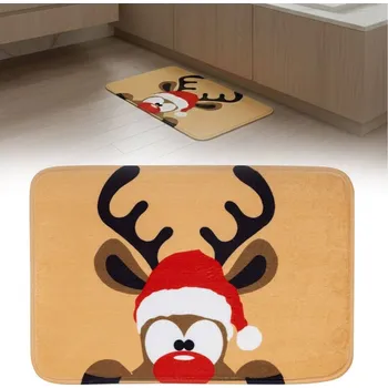 Koupelnová předložka Springos CA1464 předložka do koupelny 60 x 40 cm béžová