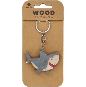 Přívěsek Dřevěný přívěsek Žralok