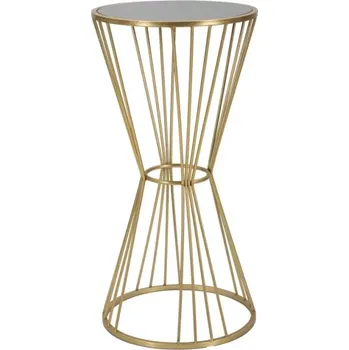 Konferenční stolek Odkládací stolek Super 40 cm zlatý