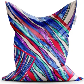 Sedací pytel Sablio Sedací vak Classic Pruhovaný motiv 2 - 150x100 cm
