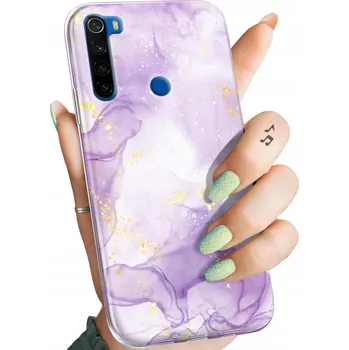 Pouzdro na mobilní telefon Zadní Kryt Hello Case pro Xiaomi Redmi Note 8T fialový