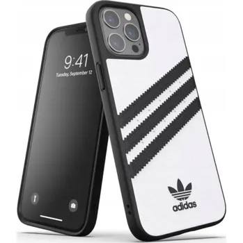 Pouzdro na mobilní telefon Adidas Zadní Kryt pro Apple iPhone 12 Pro Max bílý