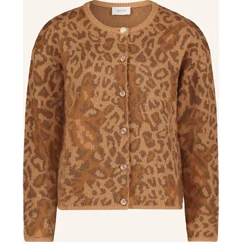 Dámský svetr Cartoon Dámský Svetr, velbloudí / tmavě hnědá / hnědá, 46