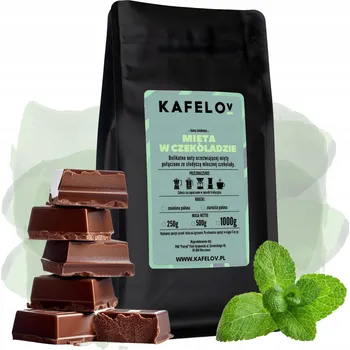 Káva Kafelov Káva MÁTA V ČOKOLÁDĚ 250G mletá