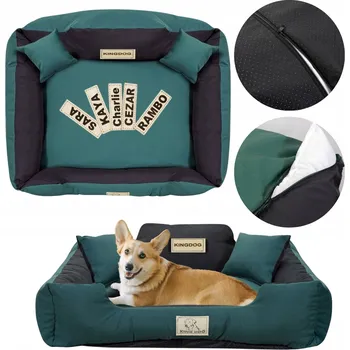 Pelíšek pro psa Pelíšek pro psa kotec KINGDOG MM43 75x65 cm, personalizované, rozebíratelné