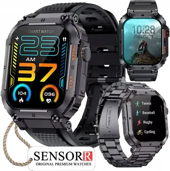 Hodinky Sensorr pánské hodinky S-K57 Pro Silikon 2 czarny