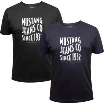 Pánské tričko MUSTANG Tričko TRIČKO pánské BAVLNA sportovní XL - 2 kusy mix