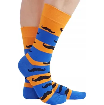 Pánské ponožky Marilyn Ponožky MUSTACHE vícebarevné, velikost 41-45