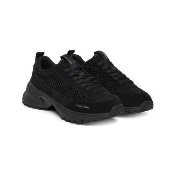 Dámské tenisky Sneakersy Calvin Klein Hike Runner Lace Up Techmix YW0YW02030 Černá 36