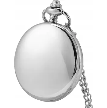 Hodinky STŘÍBRNÉ PÁNSKÉ KAPESNÍ HODINKY STEAMPUNK S ŘETÍZKEM