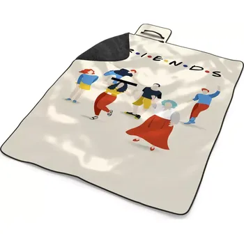 deka Sablio Plážová deka Seriál přátelé FRIENDS Postavy: 200x140 cm