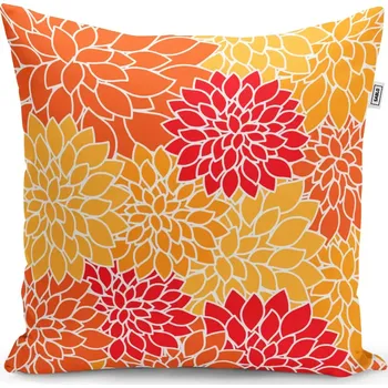 Polštář Sablio Polštář Barevné květiny - 50x50 cm