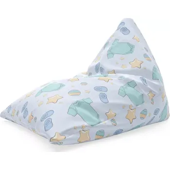 Sedací pytel Sablio Sedací vak Triangl Dětské oblečky: 120 x 100 x 100 cm