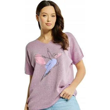 Dámská halenka Kamea halenka s krátkým rukávem, střih oversize, univerzální velikost