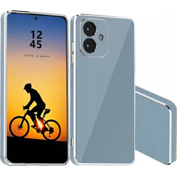 Pouzdro na mobilní telefon Zadní Kryt WWW pro Motorola Moto G54 5G / G54 Power Edition šedý