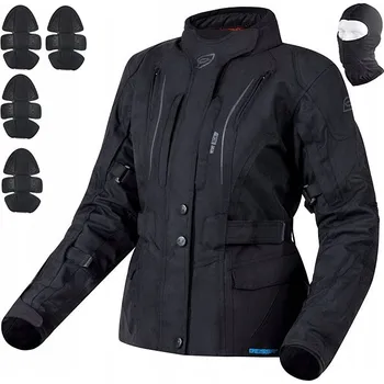 Moto bunda Textilní bunda Ozone Sahara Lady Black L