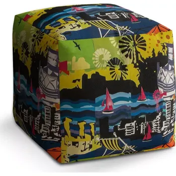 Taburet Sablio Taburet Cube Malba: 40x40x40 cm