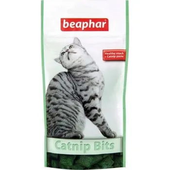 Pamlsek pro kočku Beaphar Catnip Bits pamlsek s pamlsek 35g