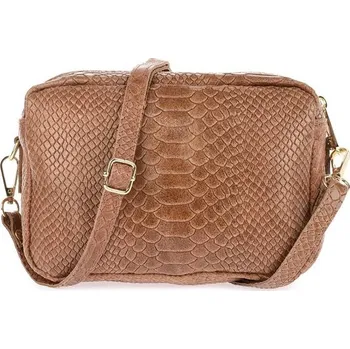 Kabelka Beltimore kabelka přes rameno přírodní kůže béžová