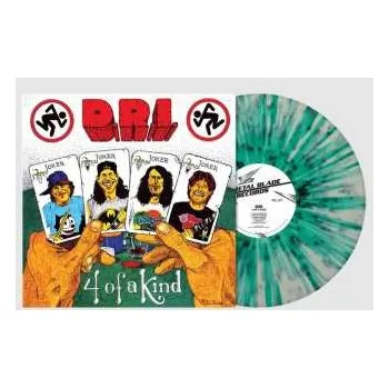 Zahraniční hudba LP Dirty Rotten Imbeciles: 4 Of A Kind CLR 2025 Coloured White Green Splattered Vinyl