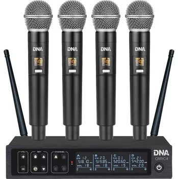 Mikrofon Sada bezdrátových mikrofonů DNA 4x ruční kardioidní