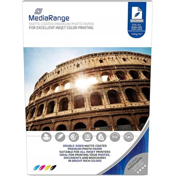 Kancelářský papír Fotografický papír MediaRange MRINK111 , 100 ks 140 g/m², matný