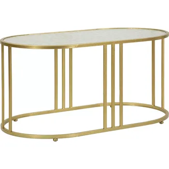 Konferenční stolek Konferenční stolek Antalia 90 cm zlatý