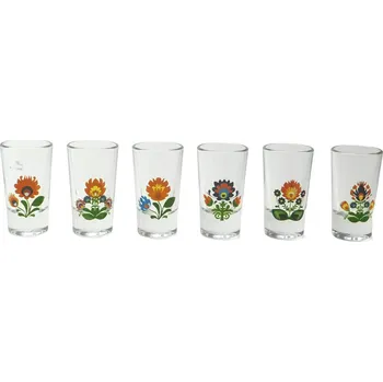 Sklenice PROHOME - Sklenice / panák sada 25ml Folk