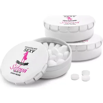 Bonbon Sablio Mentolky Nesnáším být sexy, ale jsem šéfová - 3 ks