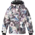 2117 of Sweden Kidden dětská lyžařská bunda, AOP Grape 164