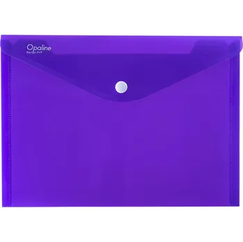 Obálka Obálka plastová s drukem Opaline A5, fialová
