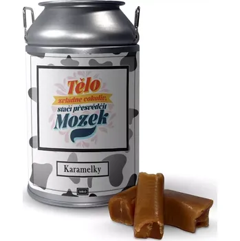 Bonbon Sablio Karamelky Tělo zvládne cokoliv, stačí prěsvědčit mozek: 250g