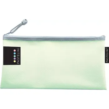 Obálka KARTON P+P Pastelini DL Obálka se zipem síťovaná zelená