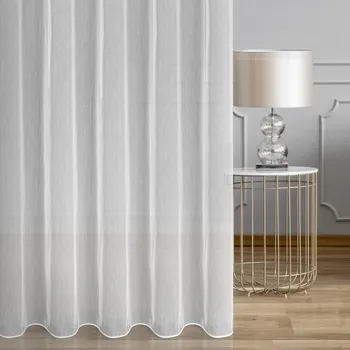 Záclonová látka Aden nemačkavá š. 300 cm - Bílá