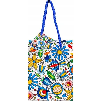 Dárková taška Ozdobná kašubská kabelka 17 x 13 x 7 cm