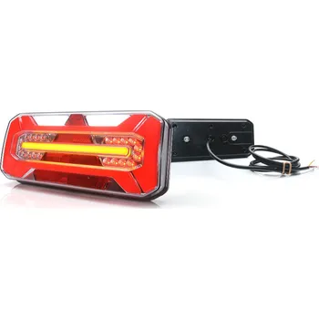 Zadní světlomet Svítilna zadní skupinová 6-SEG.LED levá 12-24V STOP WAS 1266L