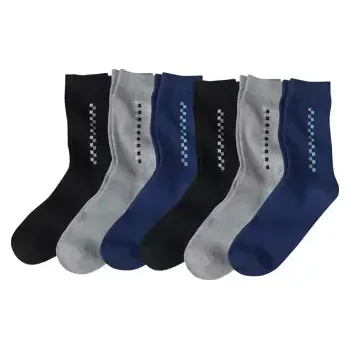 Pánské ponožky Atlas For Men Sada 6 párů stylových ponožek, Modrá, Velikost 39-42 CW061