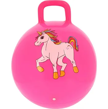Hračka pro nejmenší EQUI-KIDS Míč skákací Unicorn EQUI-KIDS, neon pink