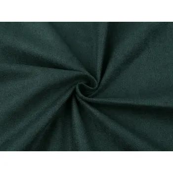 Úplet / imitace broušené kůže, střední, 8 zelená tmavá