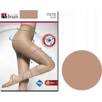 Dámské punčochy Hladké Punčocháče Adrian Yvette 20 den Playa 2