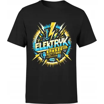Pánské oblečení DÁREK PRO ELEKTRIKÁŘE TRIČKO PÁNSKÉ ELEKTRIKÁŘ ZÁBAVNÁ ELEKTROMECHANIKA XL