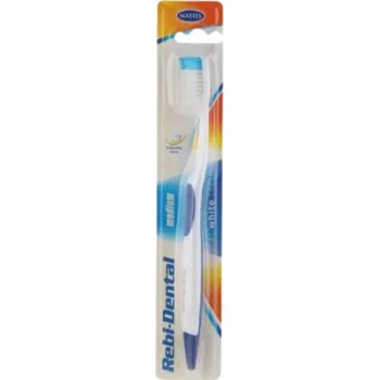 Elektrický zubní kartáček Kartáček na zuby Rebicek Rebi-Dental klasický bílý