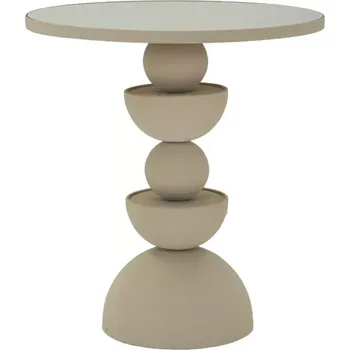 Konferenční stolek Odkládací stolek Dune 45 cm tmavě béžový II