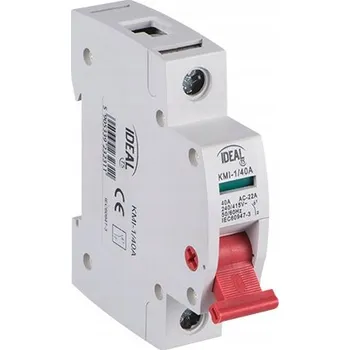 vypínač na DIN lištu Izolační odpojovač Kanlux 23236 KMI-1/63A IP20