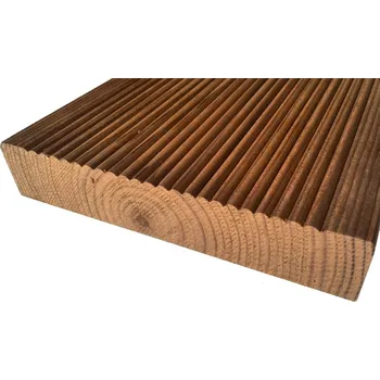 Terasové prkno Prkno THERMO BOROVICE 26x138, délka 3900mm jm./hl. (TB-AU)