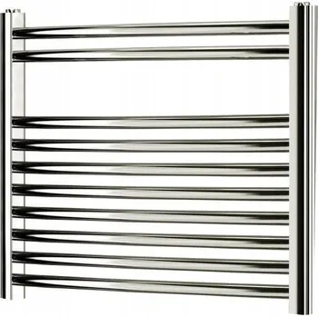 Radiátor Koupelnový radiátor vodní fr1 220 W 500 x 550 mm stříbrný