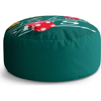 Taburet Sablio Taburet Circle Kostky: 38x48 cm