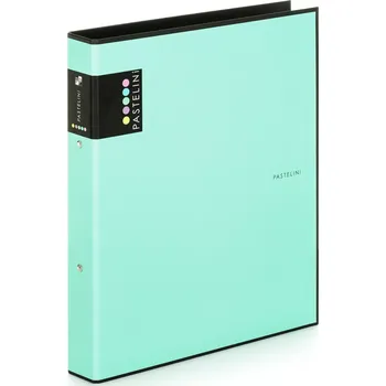 Karton P+P Pořadač A4 lamino R25-2kroužek PASTELINI zelená