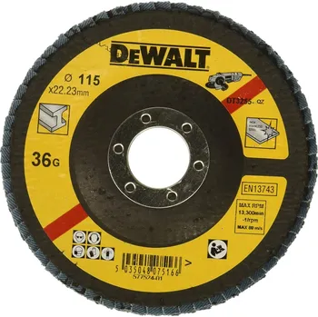 Brusný kotouč DeWALT DT3268 Brusný lamelový kotouč na kov 125 mm, vypouklý, 120G free_store_pickup